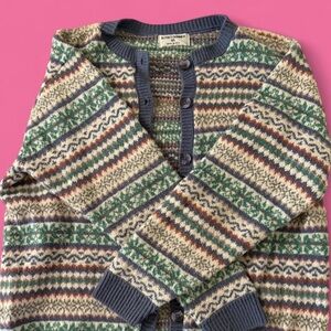 ❄️Vintage Alfred Dunner Fair Isle Knit Cardigan❄️